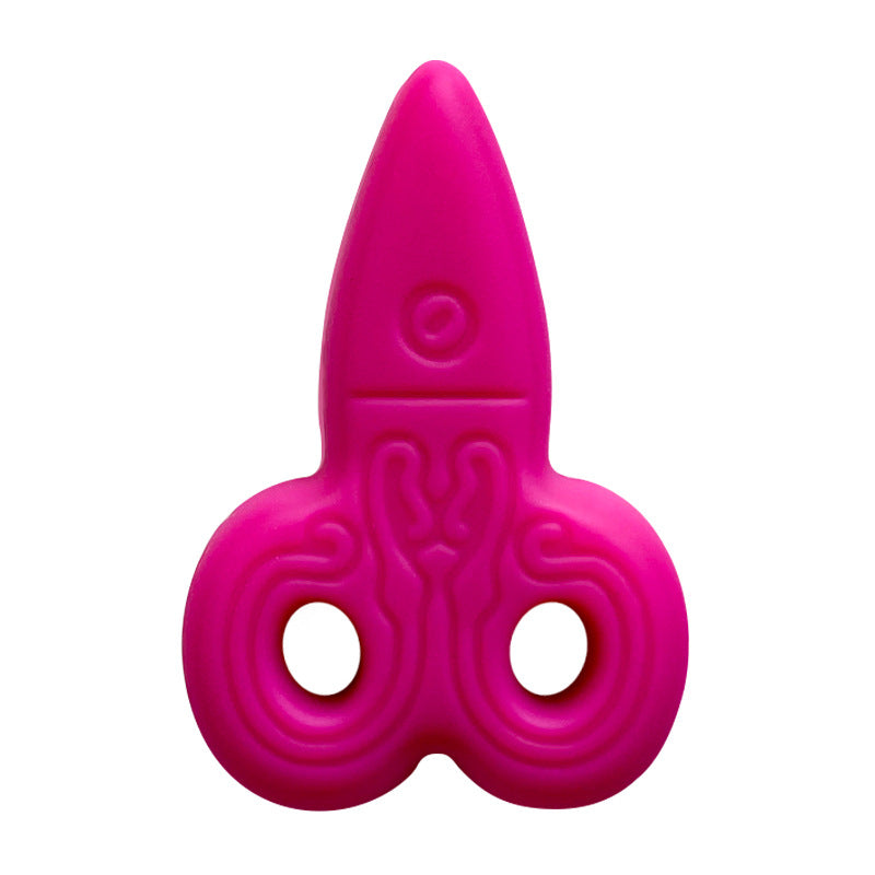 Wholesale 10PCS Creative Scissors DIY Silicone Beads